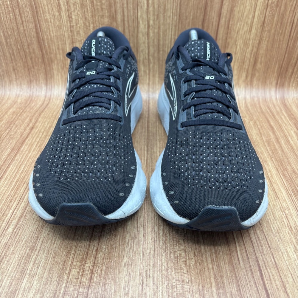 Brooks Glycerin 20 Running Shoes Mens 11.5 Black White 1103821D059 sneakers - Picture 2 of 8